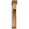 Ekena Millwork Westlake Traditional Smooth Bracket w/ Offset Brace, Western Red Cedar, 5 1/2"W x 28"D x 32"H BKT0604X28X32WTL01SWR - alternate 4
